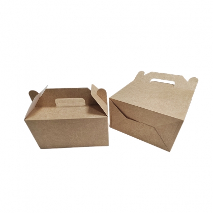 炸雞盒定制和批發(fā) 牛皮紙 白卡紙 食品級 淋膜炸雞盒