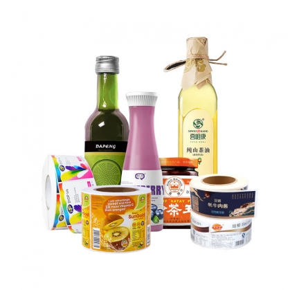 卷裝不干膠貼紙