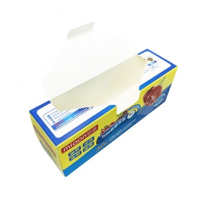 輕定制保鮮袋盒 密封袋包裝盒  保鮮膜彩盒