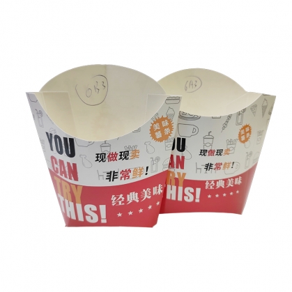 定做薯條盒 加工、批發(fā)爆米花盒 雞米花盒 休閑零食盒 油炸食品包裝盒